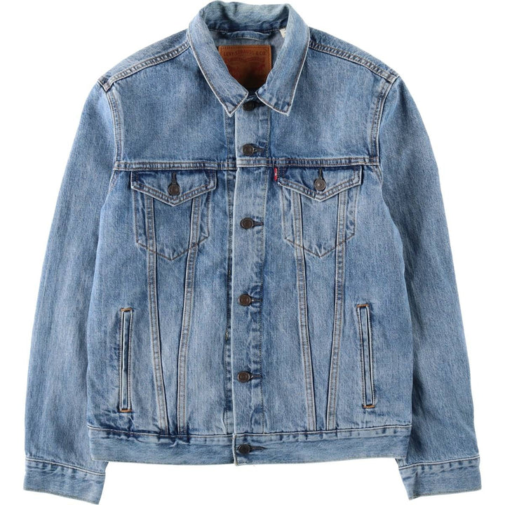 Levi's 72334-0146 Denim Jacket (Men's Size M) cotton Blue type light blue Vintage Second Hand