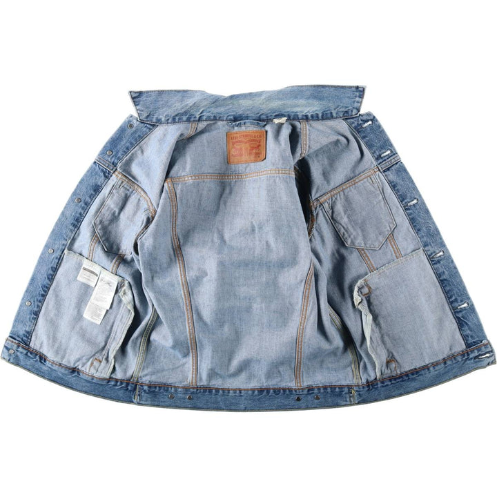Levi's 72334-0146 Denim Jacket (Men's Size M) cotton Blue type light blue Vintage Second Hand