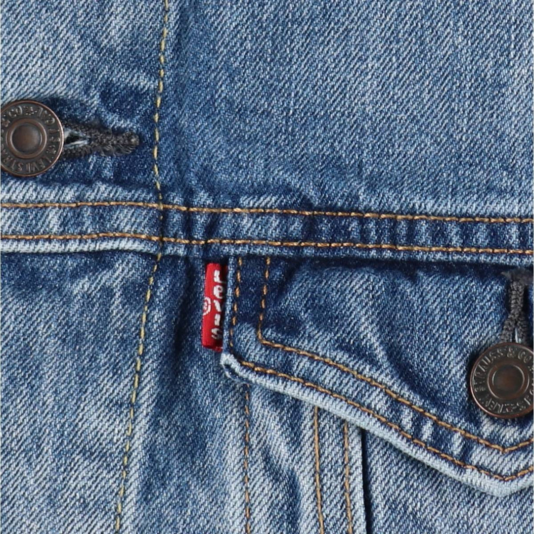 Levi's 72334-0146 Denim Jacket (Men's Size M) cotton Blue type light blue Vintage Second Hand