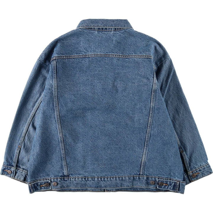 Levi's denim jacket, denim jacket, men's size XL unclear blue type Vintage Second Hand
