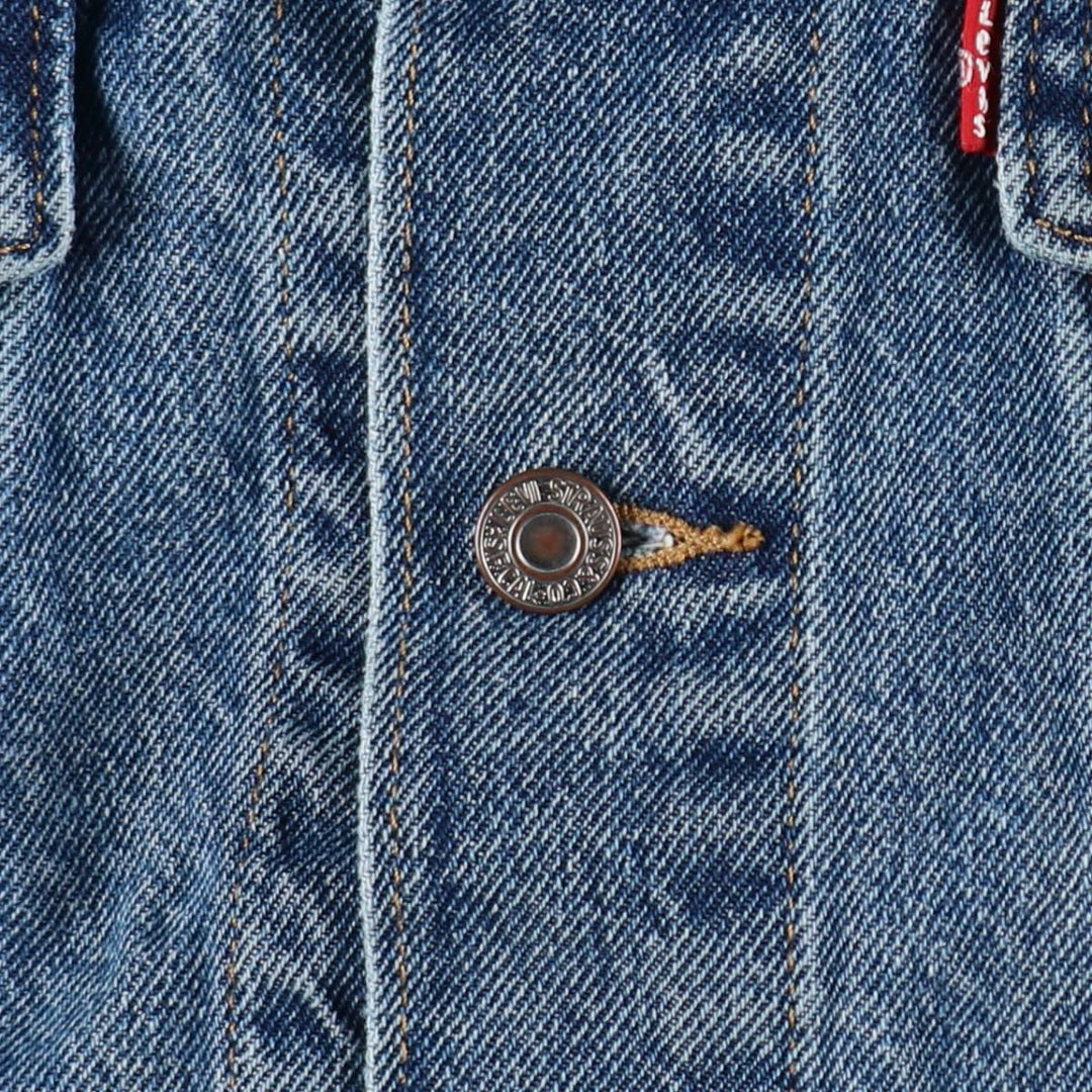 Levi's denim jacket, denim jacket, men's size XL unclear blue type Vintage Second Hand