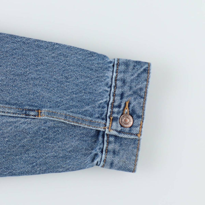 Levi's denim jacket, denim jacket, men's size XL unclear blue type Vintage Second Hand