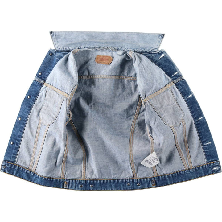 Levi's 70500 04 Euro model denim jacket, denim jacket, men's size M cotton Blue type light blue Vintage Second Hand