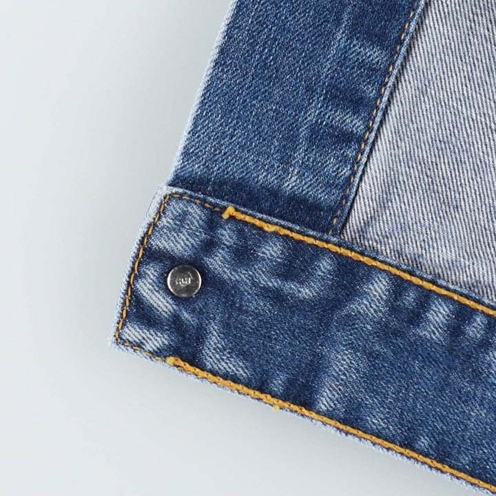 Levi's 70500 04 Euro model denim jacket, denim jacket, men's size M cotton Blue type light blue Vintage Second Hand