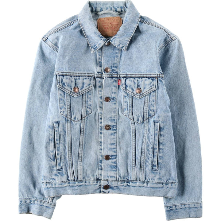 1990'S Levi's 70503-0283 Euro Model Denim Jacket (Men's Size S Equivalent) Vintage cotton blue type Vintage Second Hand