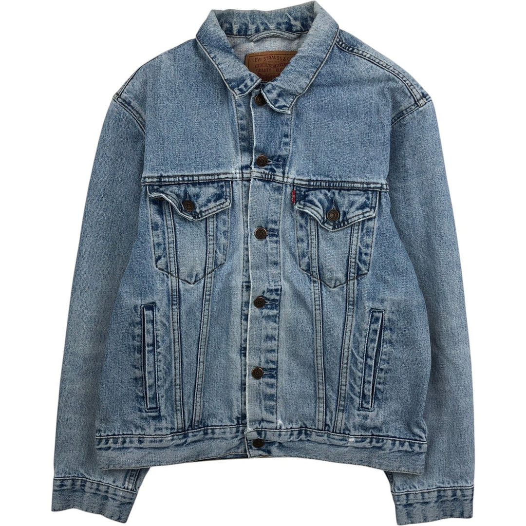 90'S Levi's 70503-0210 denim jacket, denim jacket, men's size M, vintage cotton blue type Vintage Second Hand