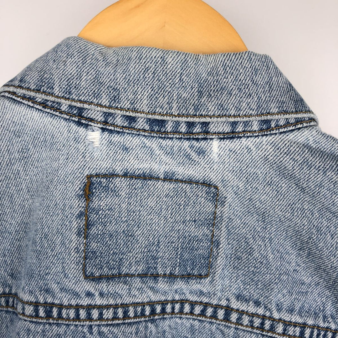 90'S Levi's 70503-0210 denim jacket, denim jacket, men's size M, vintage cotton blue type Vintage Second Hand