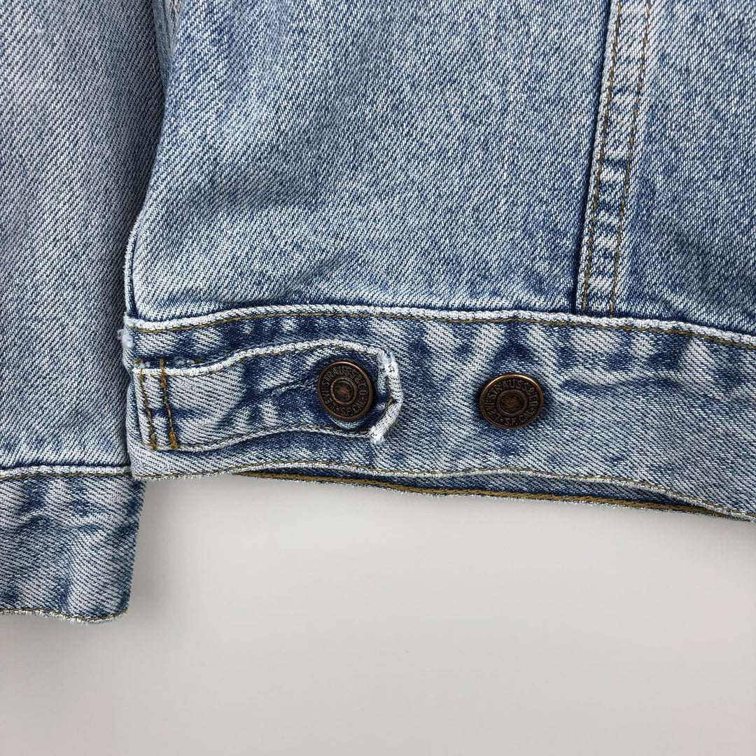 90'S Levi's 70503-0210 denim jacket, denim jacket, men's size M, vintage cotton blue type Vintage Second Hand