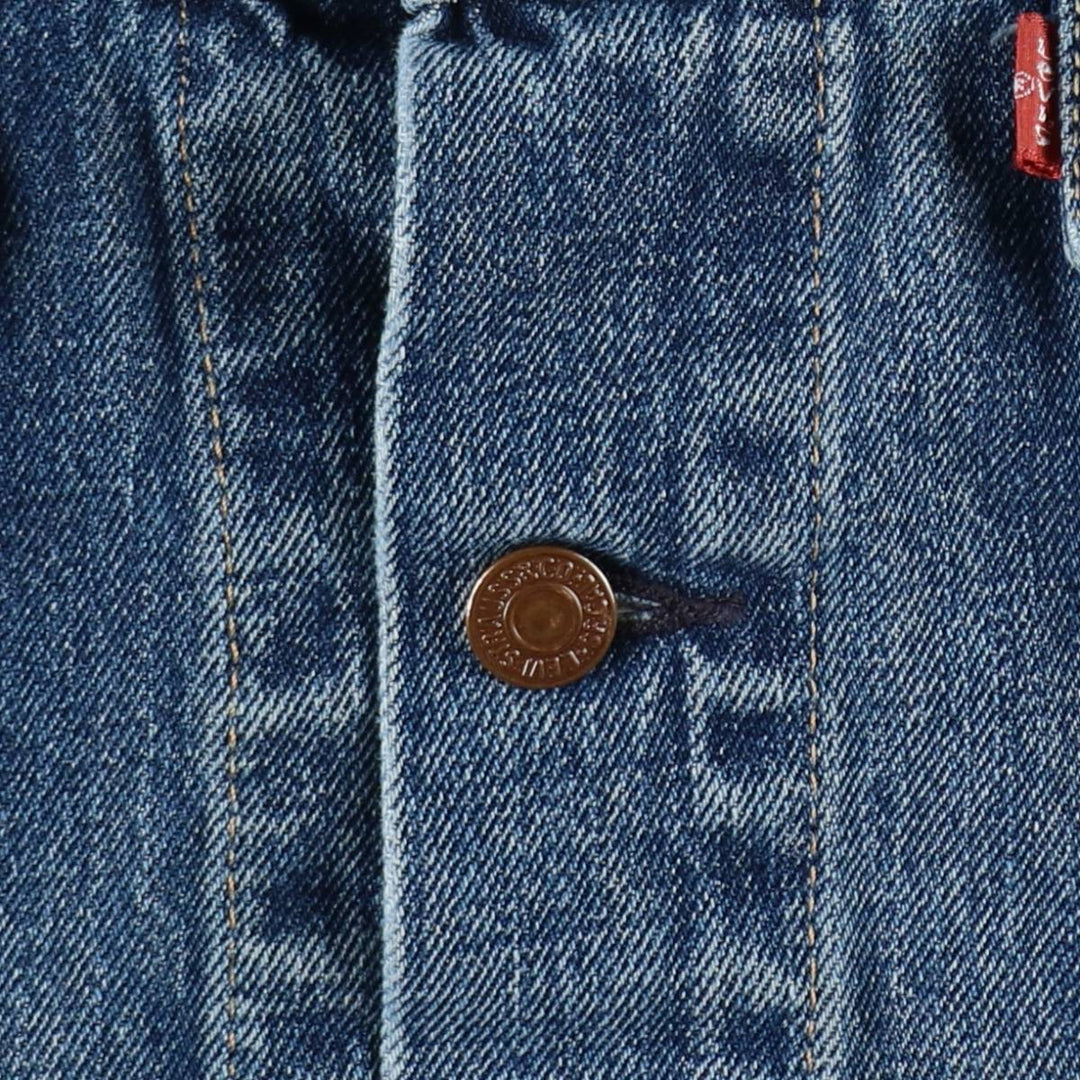 Levi's 70500 04 Euro model denim jacket, denim jacket, men's size M cotton blue type Vintage Second Hand