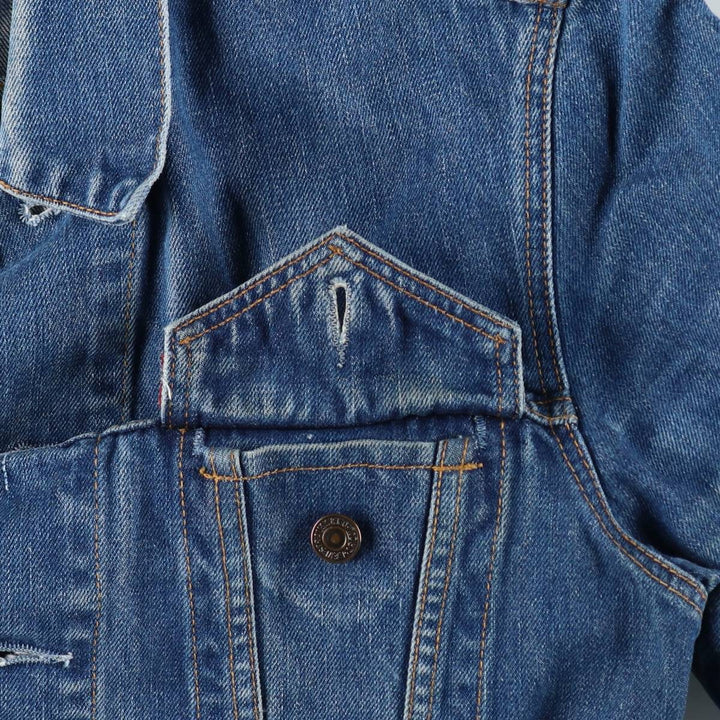 Levi's 70500 04 Euro model denim jacket, denim jacket, men's size M cotton blue type Vintage Second Hand