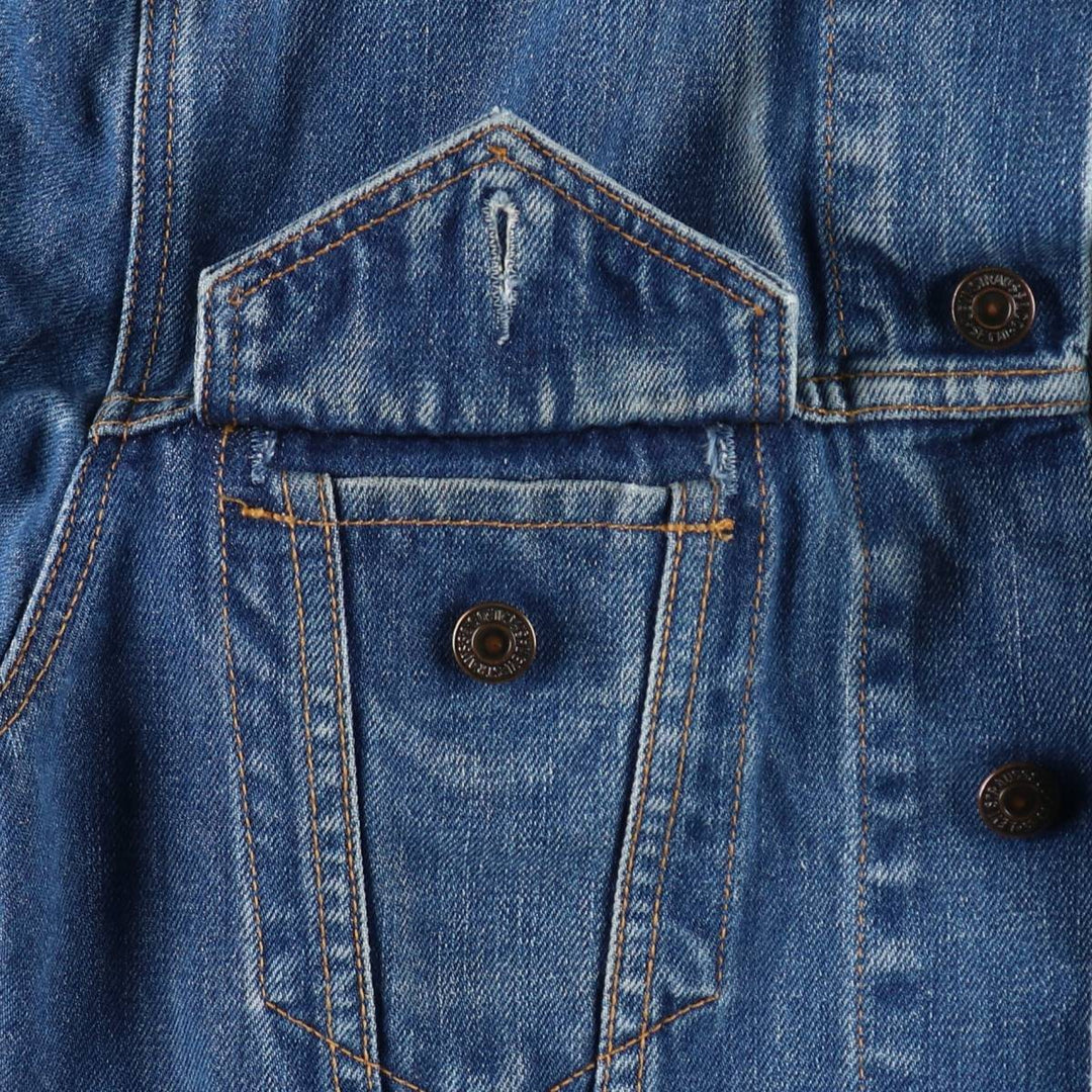 Levi's 70500 04 Euro model denim jacket, denim jacket, men's size M cotton blue type Vintage Second Hand