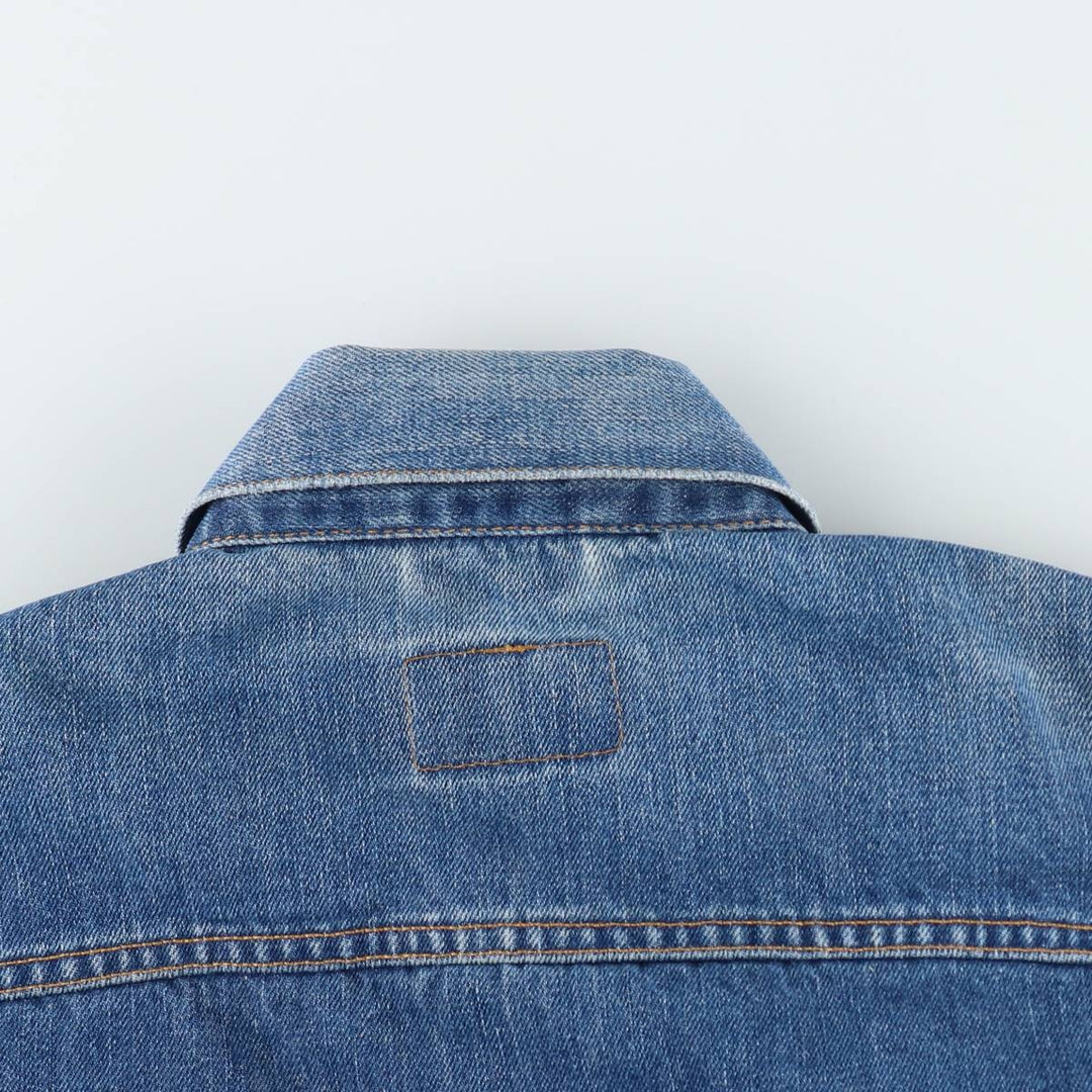Levi's 70500 04 Euro model denim jacket, denim jacket, men's size M cotton blue type Vintage Second Hand