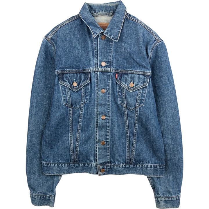 2000'S Levi's 70500-0414 Euro Model Denim Jacket, Men's Size XL cotton blue type Vintage Second Hand
