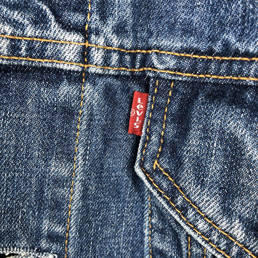 2000'S Levi's 70500-0414 Euro Model Denim Jacket, Men's Size XL cotton blue type Vintage Second Hand