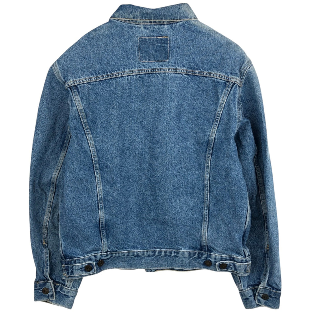 1990'S Levi's 70503-0214 Euro Model Denim Jacket, Italian Made, Men's Size M (Equivalent), Vintage cotton blue type Vintage Second Hand