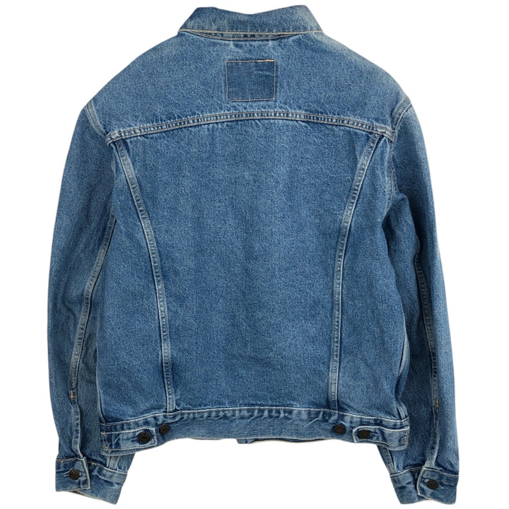 1990'S Levi's 70503-0214 Euro Model Denim Jacket, Italian Made, Men's Size M (Equivalent), Vintage cotton blue type Vintage Second Hand