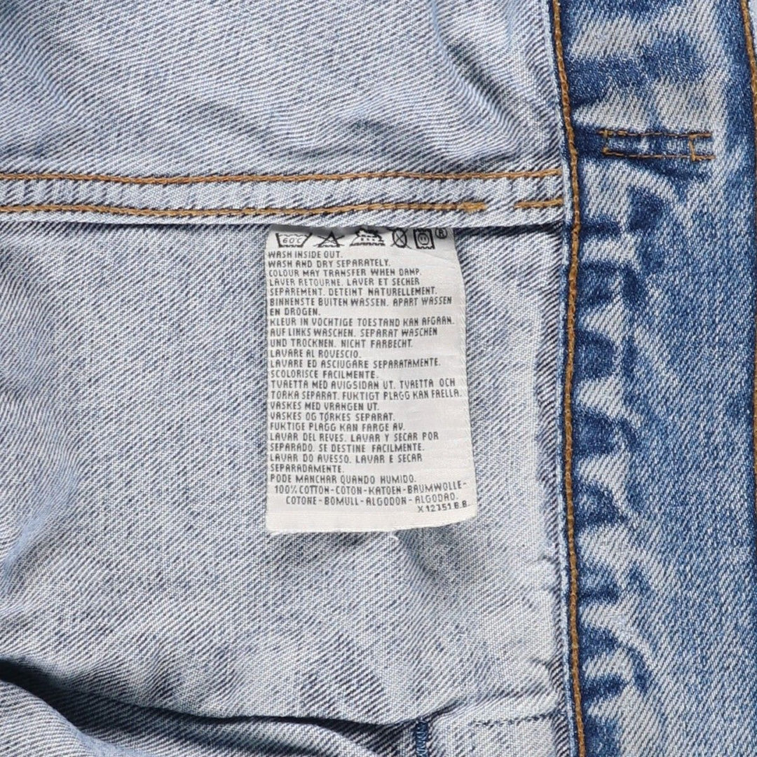 1990'S Levi's 70503-0216 Euro Model Denim Jacket (Men's XXL equivalent) Vintage cotton blue type Vintage Second Hand