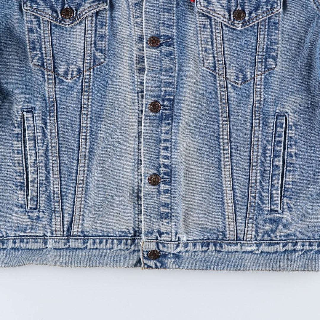 1990'S Levi's 70503-0216 Euro Model Denim Jacket (Men's XXL equivalent) Vintage cotton blue type Vintage Second Hand