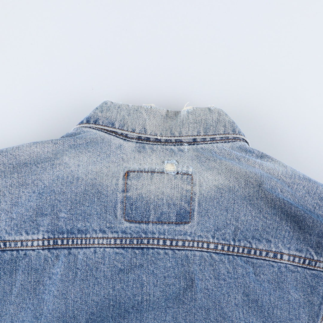 1990'S Levi's 70503-0216 Euro Model Denim Jacket (Men's XXL equivalent) Vintage cotton blue type Vintage Second Hand