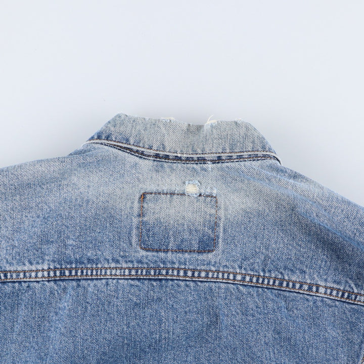 1990'S Levi's 70503-0216 Euro Model Denim Jacket (Men's XXL equivalent) Vintage cotton blue type Vintage Second Hand