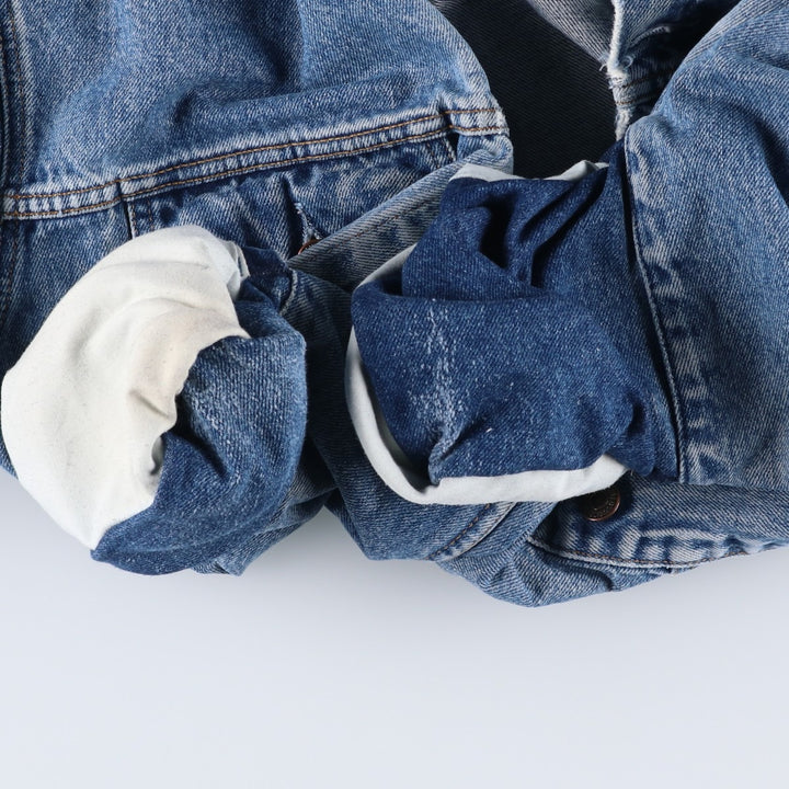 1990'S Levi's 70503-0216 Euro Model Denim Jacket (Men's XXL equivalent) Vintage cotton blue type Vintage Second Hand
