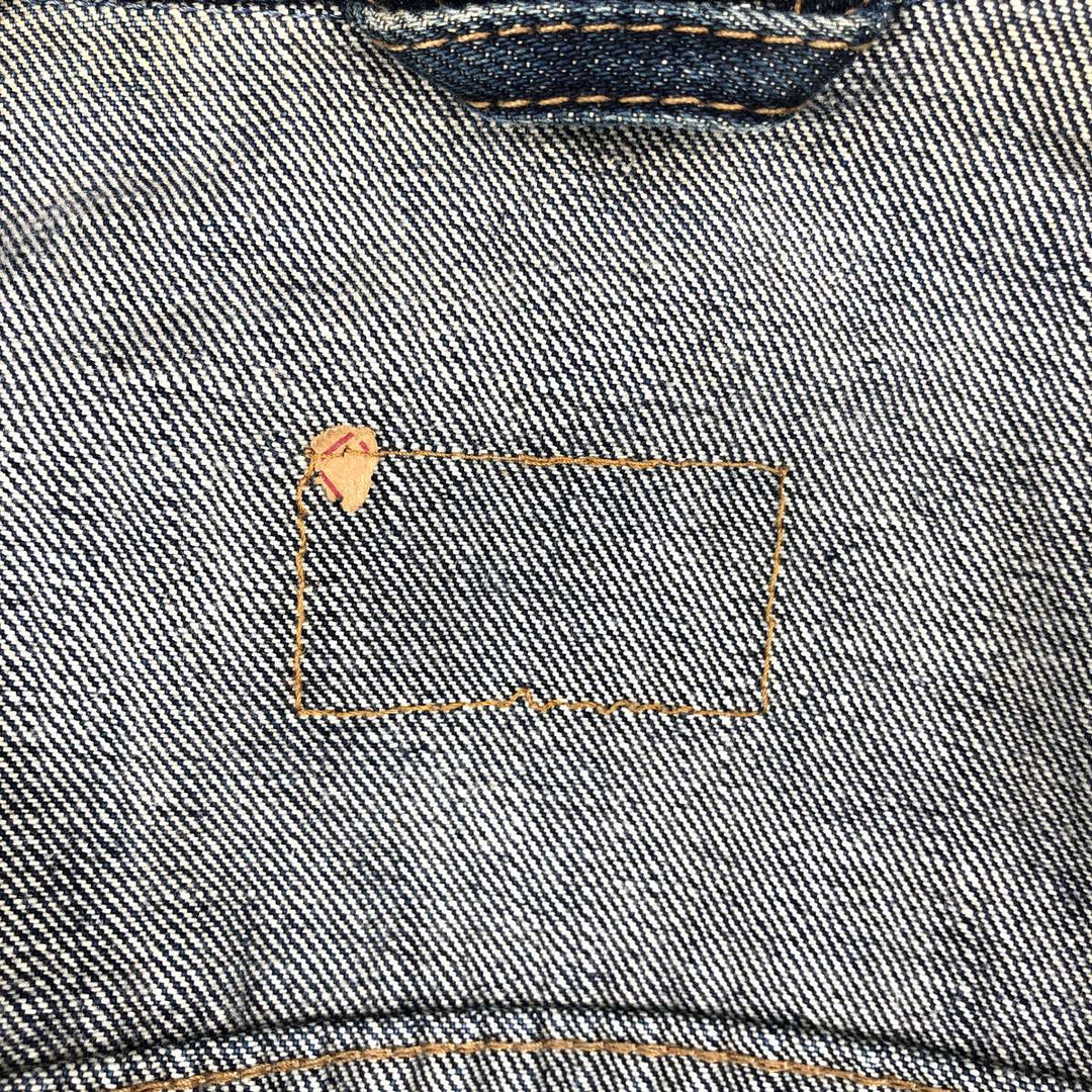 Levi's denim jacket, denim jacket, women's size L cotton navy blue type Vintage Second Hand
