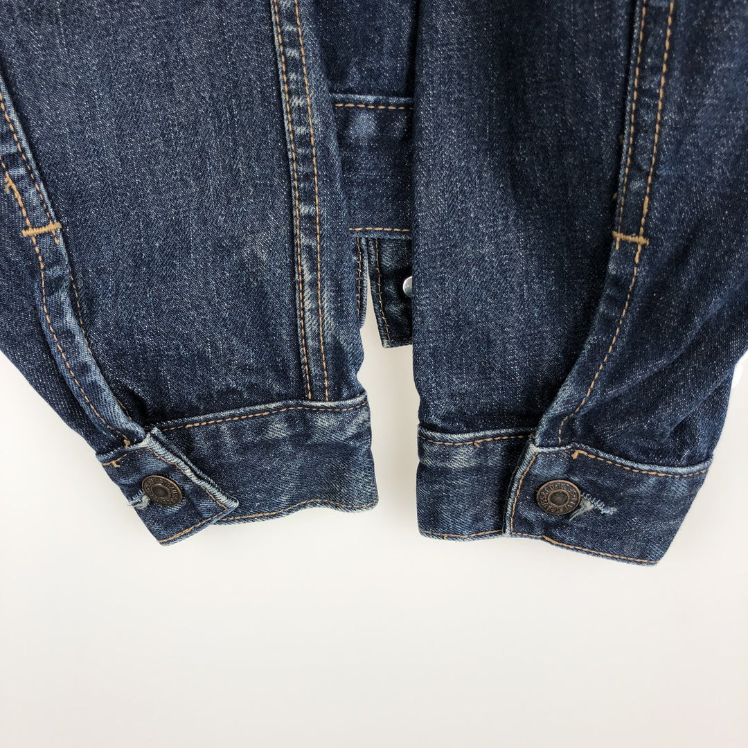 Levi's denim jacket, denim jacket, women's size L cotton navy blue type Vintage Second Hand