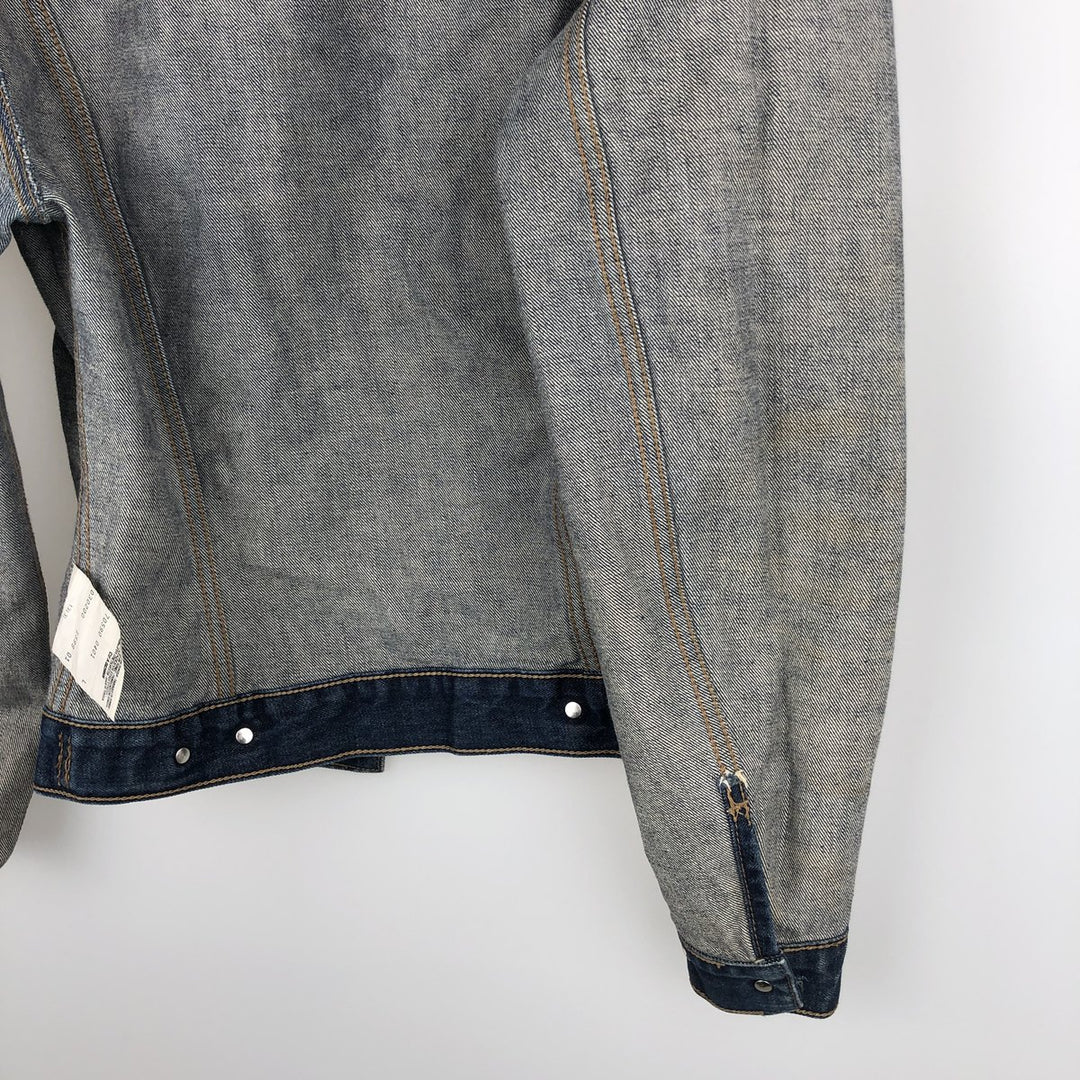 Levi's denim jacket, denim jacket, women's size L cotton navy blue type Vintage Second Hand