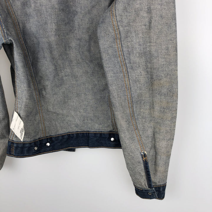 Levi's denim jacket, denim jacket, women's size L cotton navy blue type Vintage Second Hand