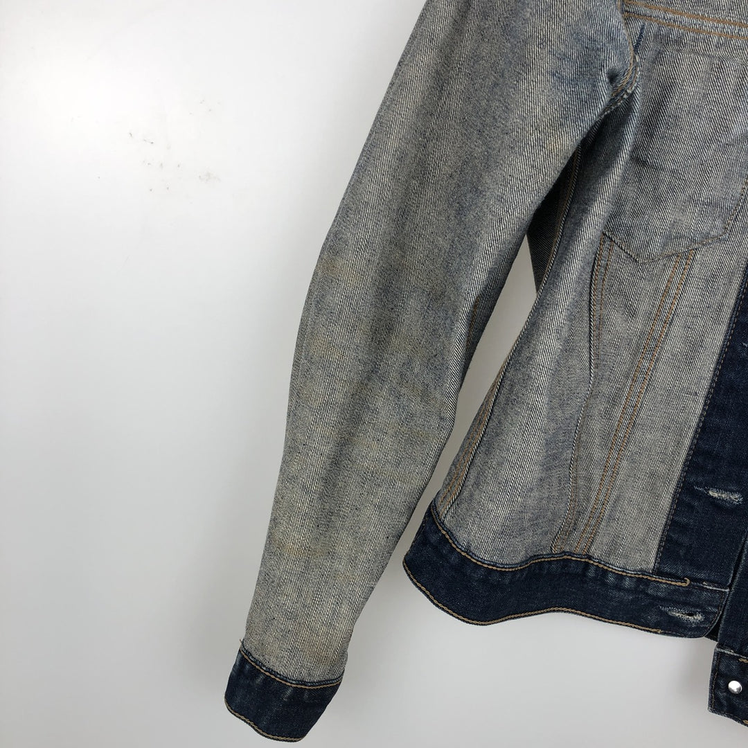 Levi's denim jacket, denim jacket, women's size L cotton navy blue type Vintage Second Hand
