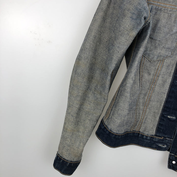 Levi's denim jacket, denim jacket, women's size L cotton navy blue type Vintage Second Hand