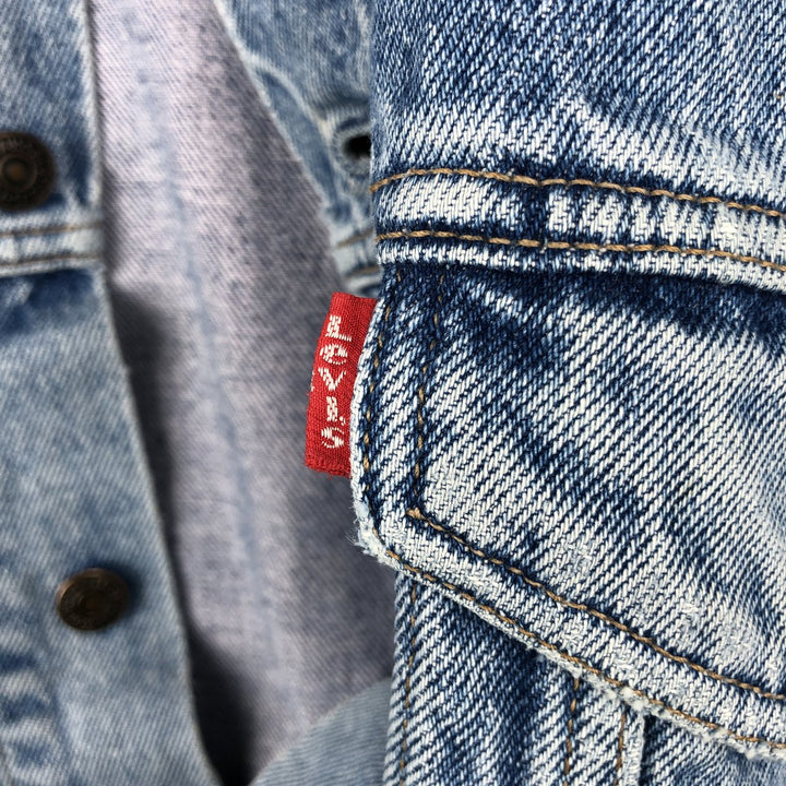 Levi's 70503-02 Denim Jacket (Men's XXL equivalent) unclear blue type Vintage Second Hand