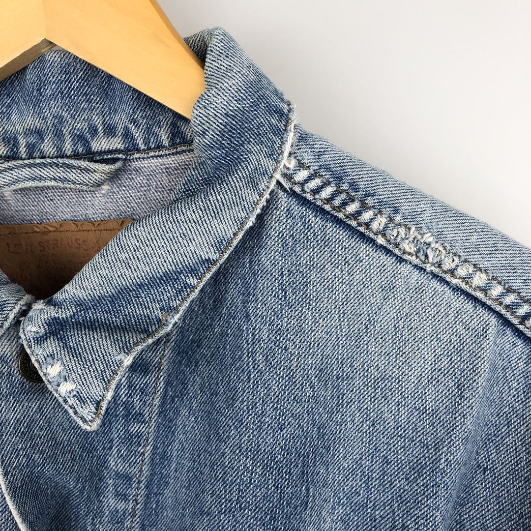 Levi's 70503-02 Denim Jacket (Men's XXL equivalent) unclear blue type Vintage Second Hand