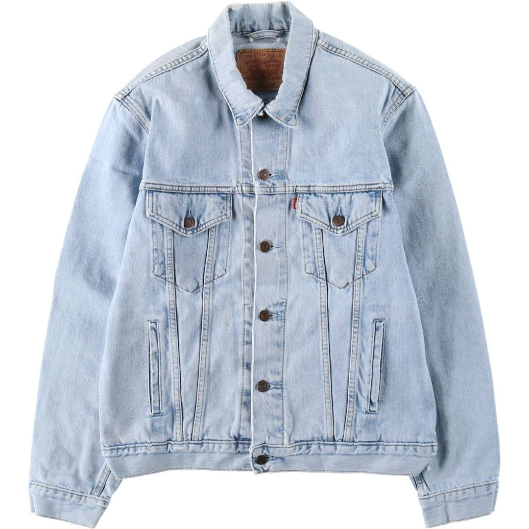 Levi's 70503 04 Denim Jacket (Men's Size L) cotton Blue type light blue Vintage Second Hand