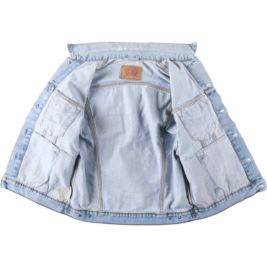 Levi's 70503 04 Denim Jacket (Men's Size L) cotton Blue type light blue Vintage Second Hand