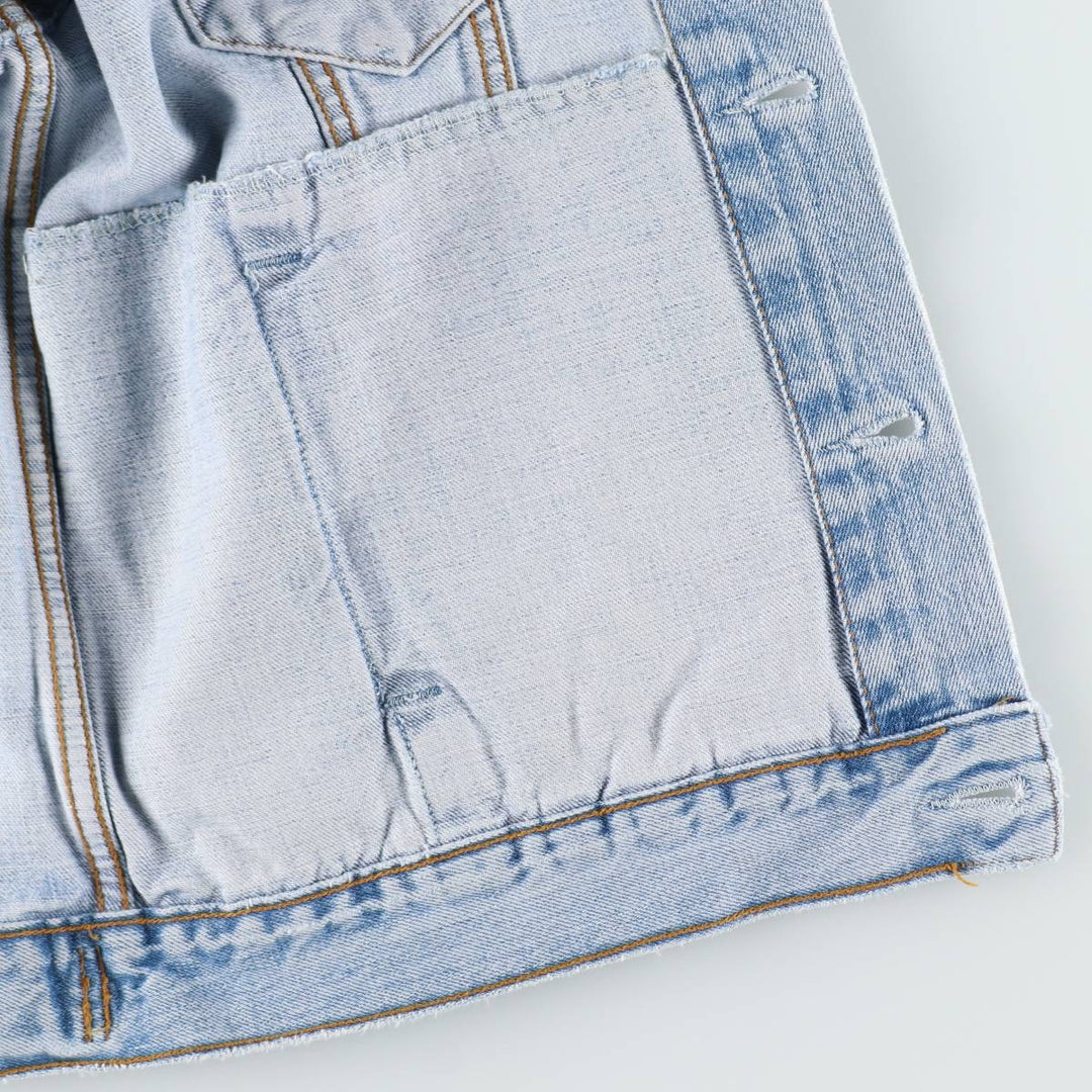 Levi's 70503 04 Denim Jacket (Men's Size L) cotton Blue type light blue Vintage Second Hand