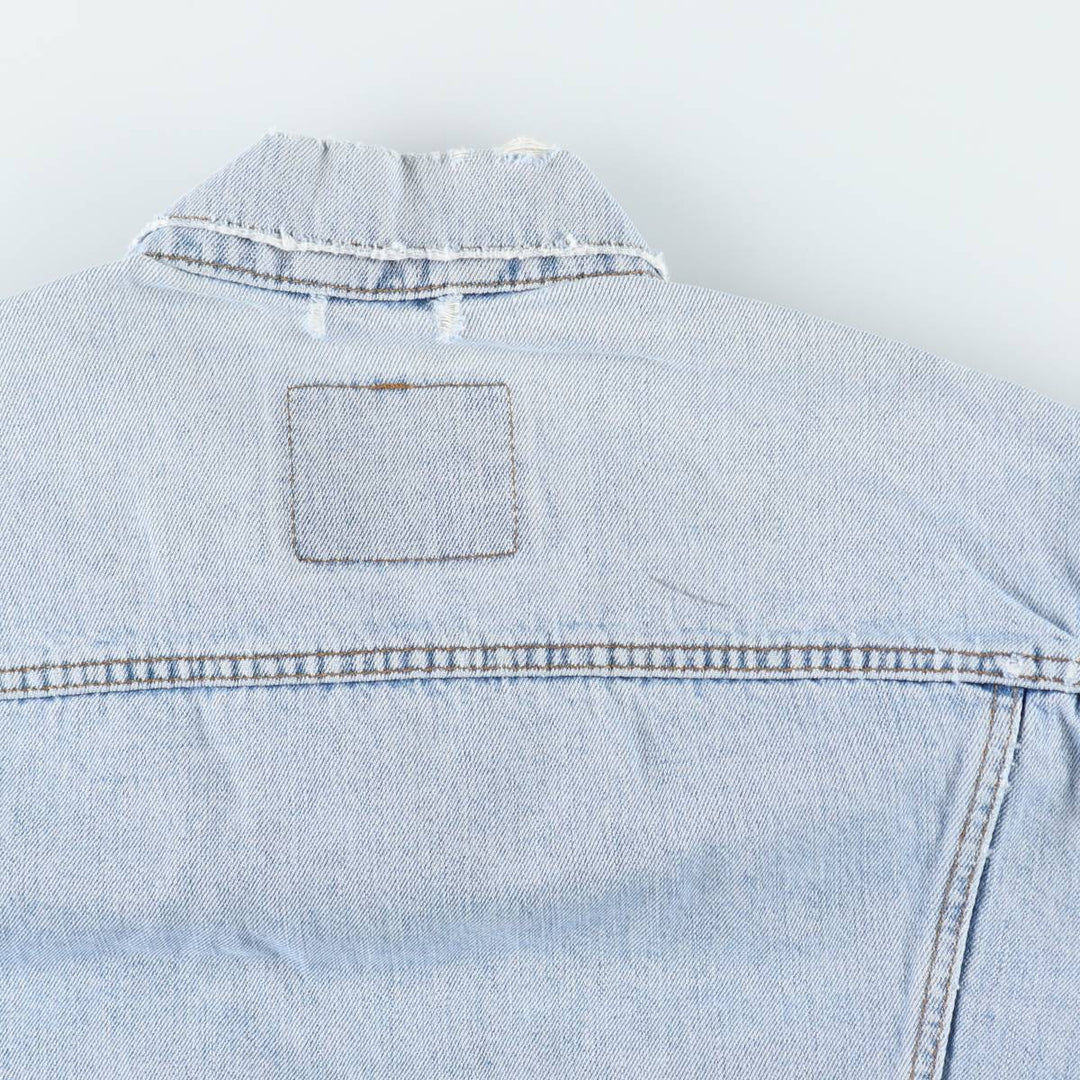 Levi's 70503 04 Denim Jacket (Men's Size L) cotton Blue type light blue Vintage Second Hand