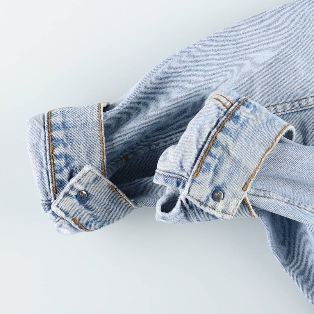 Levi's 70503 04 Denim Jacket (Men's Size L) cotton Blue type light blue Vintage Second Hand