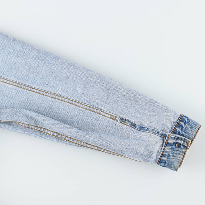 Levi's 70503 02 denim jacket, denim jacket, men's size L cotton Blue type light blue Vintage Second Hand