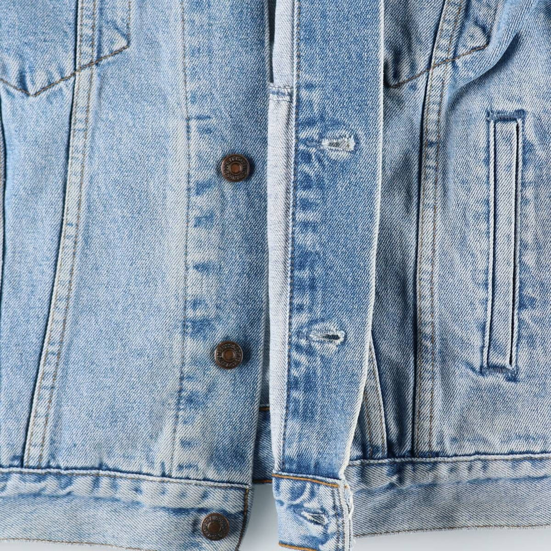 Levi's 70503 02 denim jacket, denim jacket, men's size L cotton Blue type light blue Vintage Second Hand