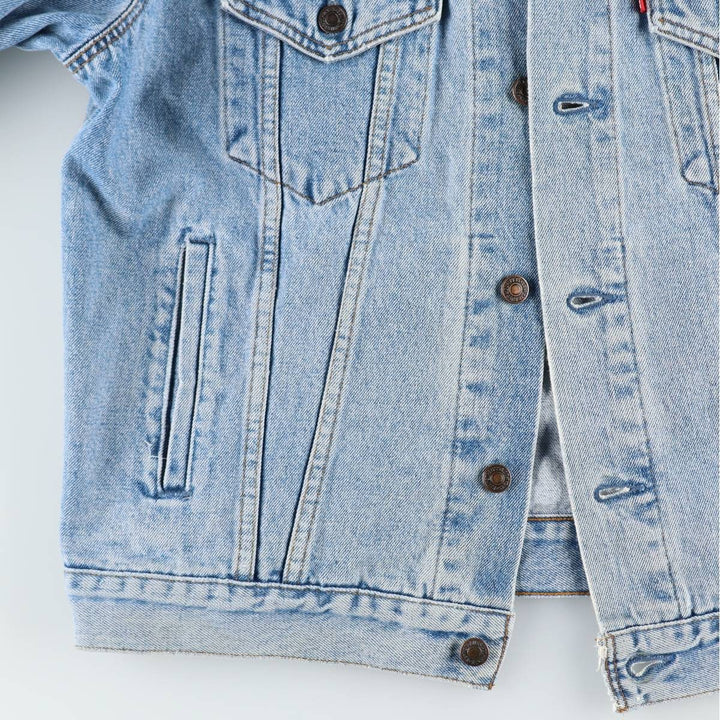 Levi's 70503 02 denim jacket, denim jacket, men's size L cotton Blue type light blue Vintage Second Hand