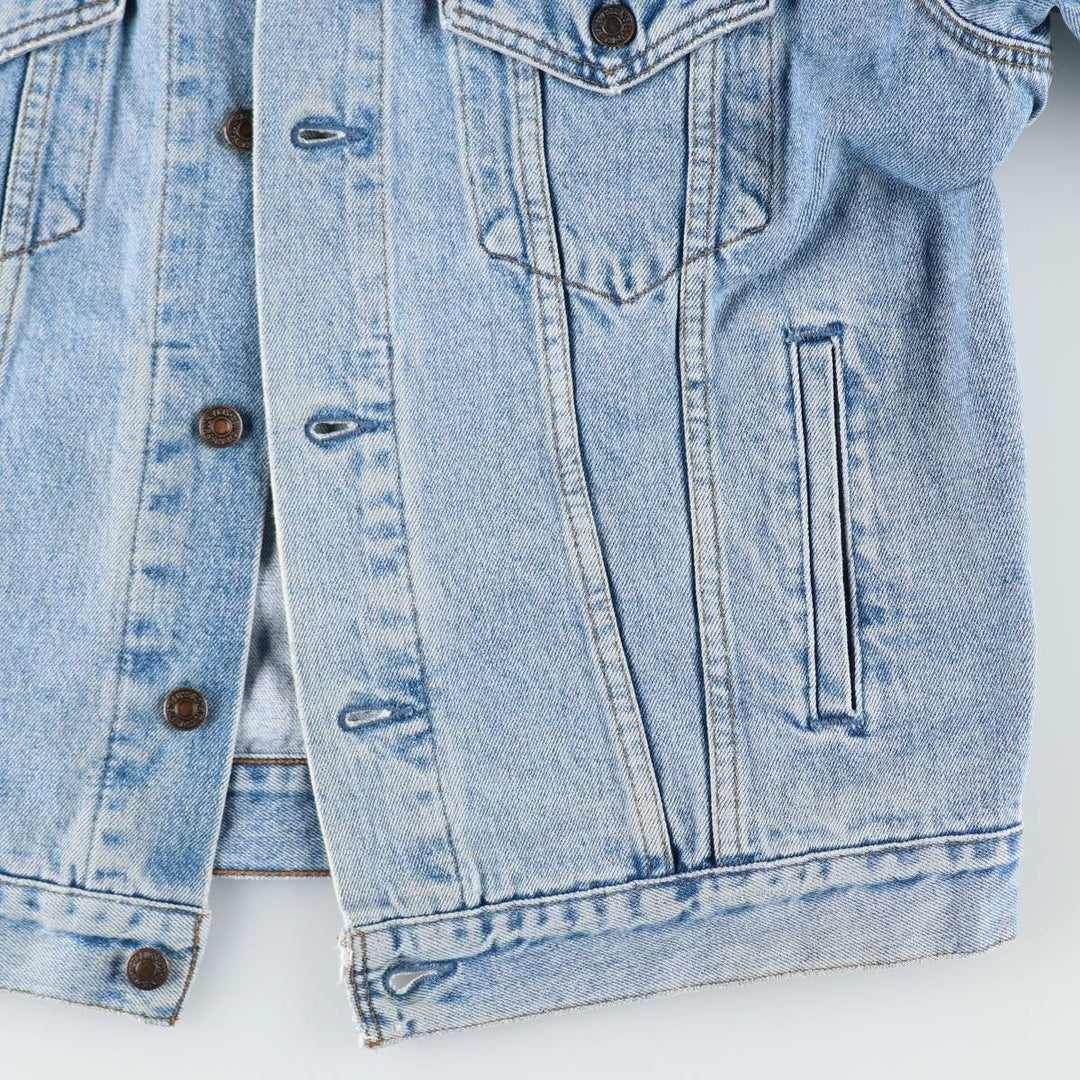 Levi's 70503 02 denim jacket, denim jacket, men's size L cotton Blue type light blue Vintage Second Hand