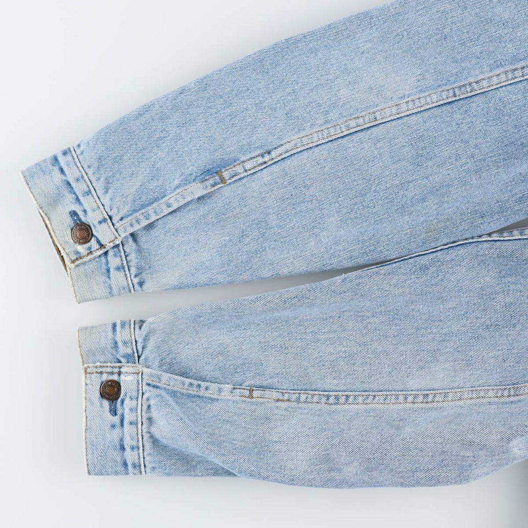 Levi's 70503 02 denim jacket, denim jacket, men's size L cotton Blue type light blue Vintage Second Hand
