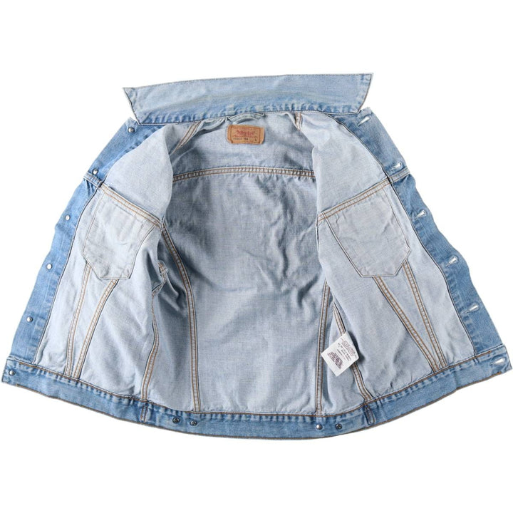 Levi's 70500 04 Euro Model Denim Jacket, G-Jean, Men's Size L cotton Blue type light blue Vintage Second Hand