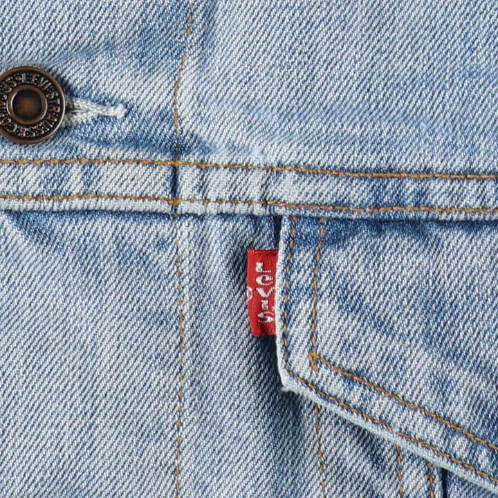 Levi's 70500 04 Euro Model Denim Jacket, G-Jean, Men's Size L cotton Blue type light blue Vintage Second Hand
