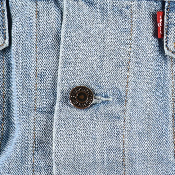 Levi's 70500 04 Euro Model Denim Jacket, G-Jean, Men's Size L cotton Blue type light blue Vintage Second Hand