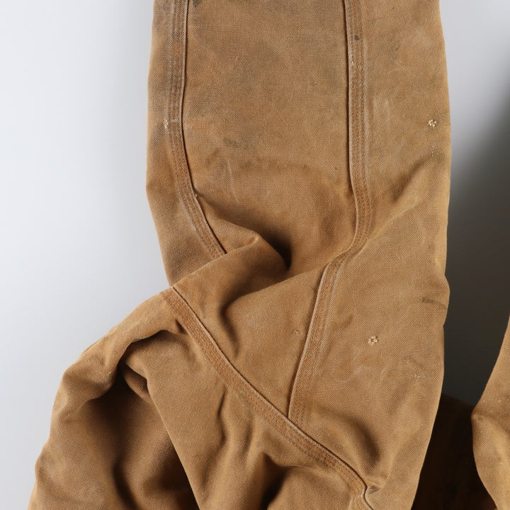 Carhartt Active Jacket Duck Full Zip Hoodie Men's XXL unclear Beige type Vintage Second Hand