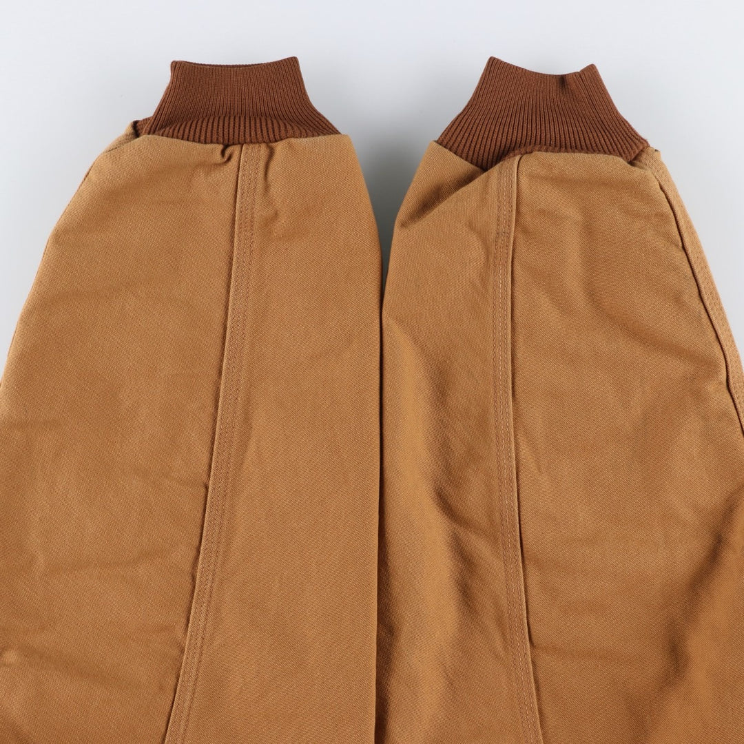 Carhartt Active Jacket, Padded Duck Full-Zip Hoodie, Made in USA, Men's XXL unclear brown type Vintage Second Hand