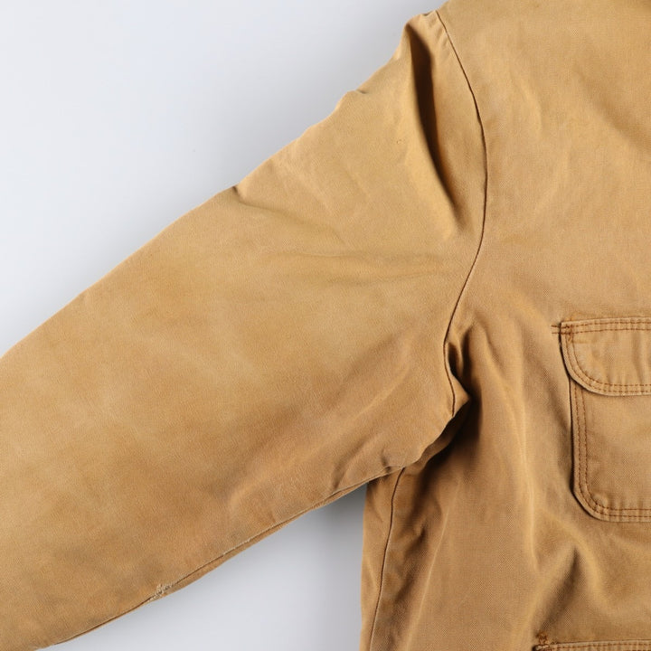 Big Size 70s-80'S Big Ben Duck Work Jacket, Made in USA, Men's XXXL Equivalent, Vintage cotton Beige type Vintage Second Hand
