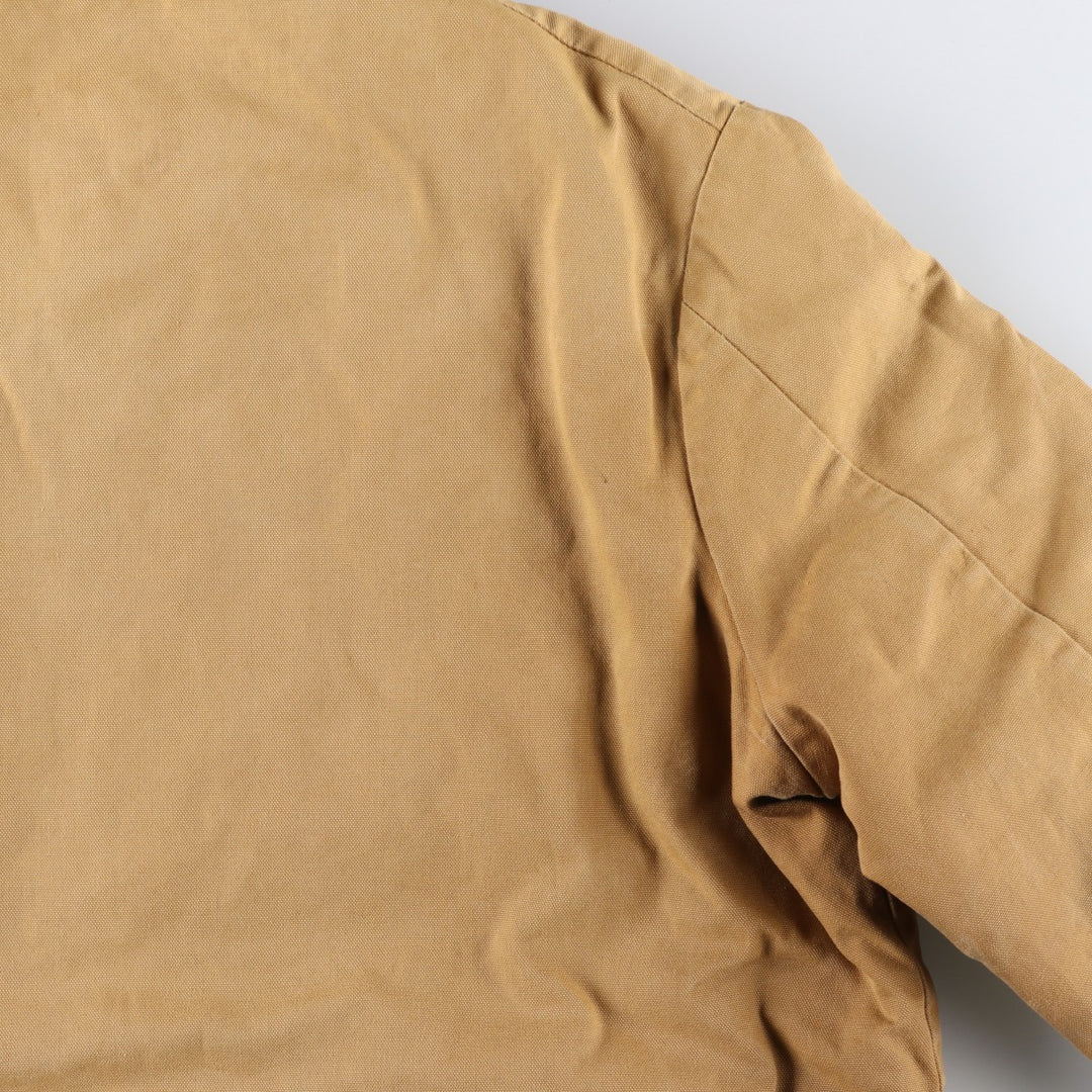Big Size 70s-80'S Big Ben Duck Work Jacket, Made in USA, Men's XXXL Equivalent, Vintage cotton Beige type Vintage Second Hand